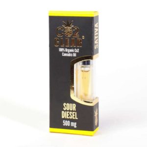 Buy CO2 Clear Sour Diesel Vape Cartridge Online